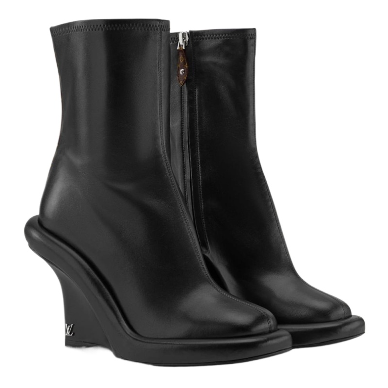 Louis Vuitton Lounge Wedge Ankle Boot - Image 1